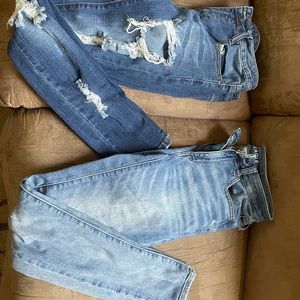 4 American eagle jeans $23